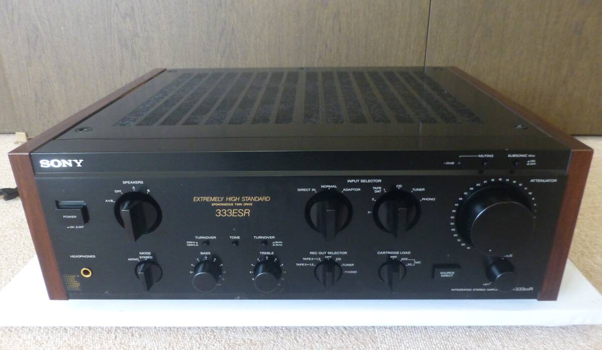 Yahoo!オークション -「sony 333esr」(アンプ) (オーディオ機器 Yahoo!オークション -「sony 333esr」(アンプ) (オーディオ機器