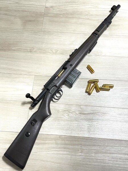 エアコキ ナーフガン ブローバック 排莢式 スポンジ弾 98k ナーフ銃 排弾式