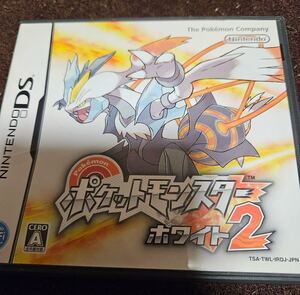 ケース&説明書のみ!!DS用 ポケットモンスターホワイト2 ソフトなし!長期自宅保管