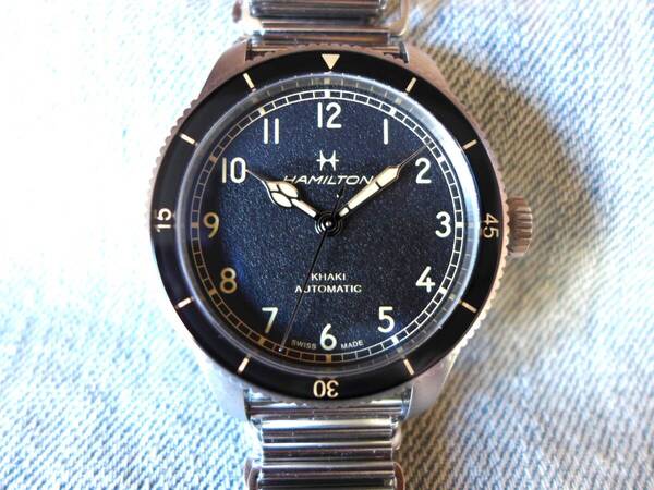 ★ ハミルトン カーキ アビエーション Pilot Pioneer/38mm/H76205530/自動巻H-10/ブラック ★