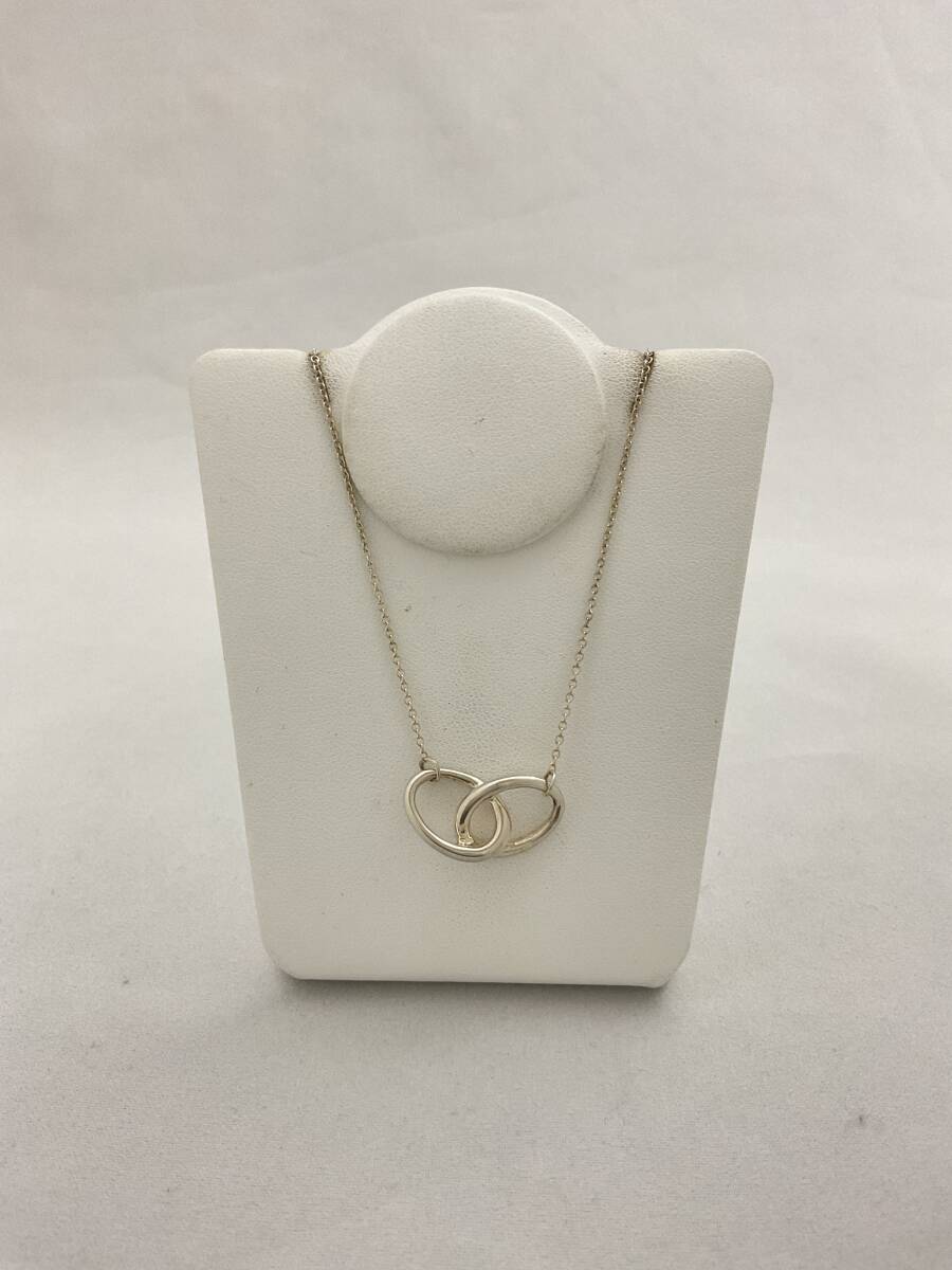 TIFFANY&Co. ティファニー ダブルループ ネックレス シルバー