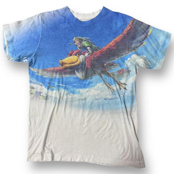 ゼルダの伝説 スカイウォードソード 古着 Tシャツ オフィシャル リンク