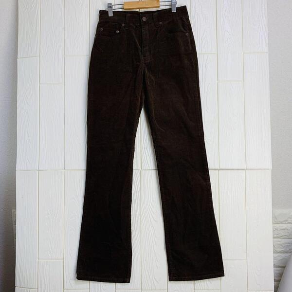ブラウン ブーツカットデニム 70cmウエスト Levi's