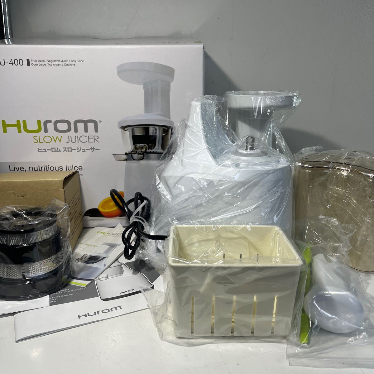 Yahoo!オークション -「ヒューロム スロージューサー hu-400」の Yahoo!オークション -「ヒューロム スロージューサー hu-400」の