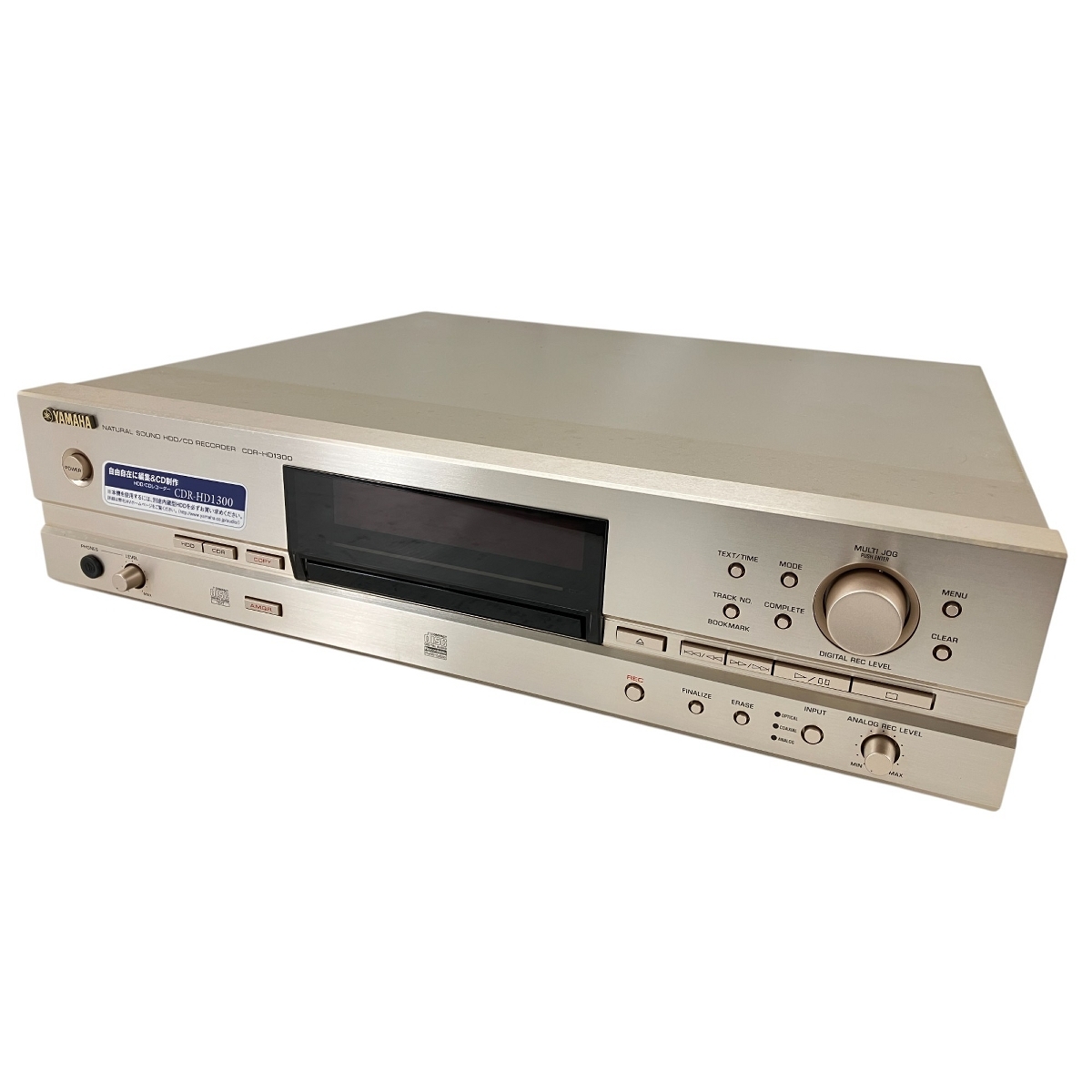 2025年最新】Yahoo!オークション -yamaha cdr-hd1300の中古品 2025年最新】Yahoo!オークション -yamaha cdr-hd1300の中古品
