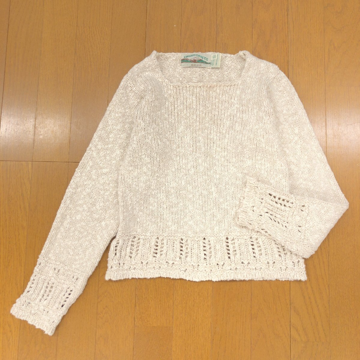 aran crafts アランクラフツ カーディガン S グレー等 【古着