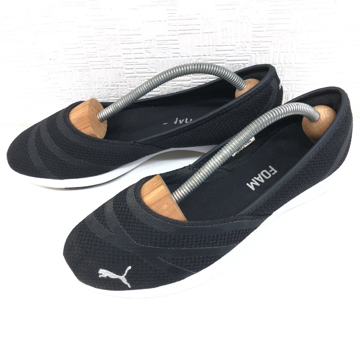 PUMA プーマ 黒 スパンコール フラットシューズ 23 バレイシューズ 美品 Yahoo!オークション -「バレエ シューズ」(プーマ) (スニーカー