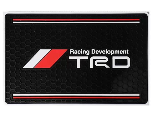 トヨタ TRD TOYOTA ダッシュボードマット 滑り止めマット ラバーマット ロゴ入りダッシュボードマットすべり止め