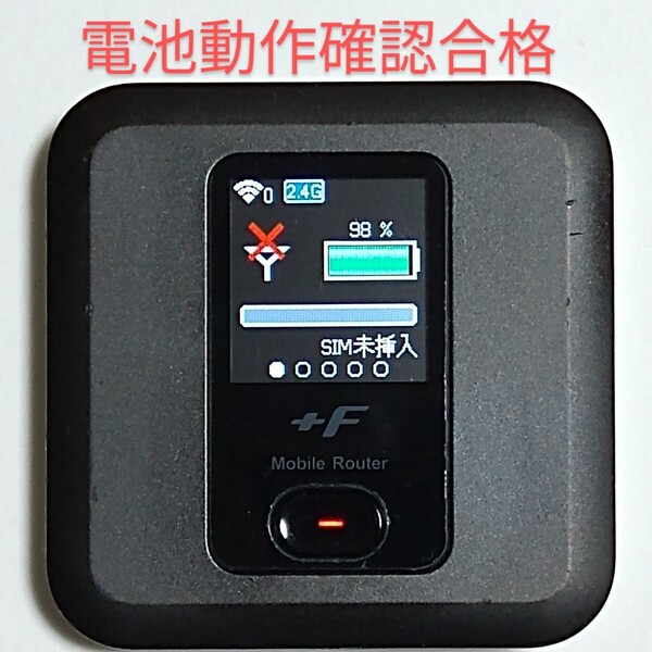 E6 FS030w 通受信正常 確認済 APN設定無料 V7.0.1裏蓋固定可