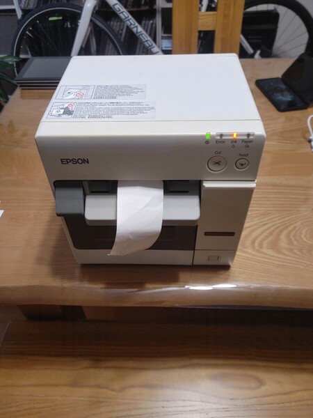 EPSON 業務用カラーインクジェットラベルプリンタ TM-C3400