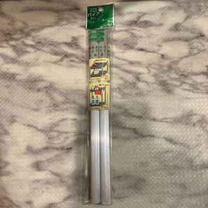 アルミパイプ 280mm 2本セット アルミラック DIY 工作 洗面所 台所 風呂場 パイプラック アルミパイプ棒 アルミ棒 アルミ棚 金属パイプ 銀