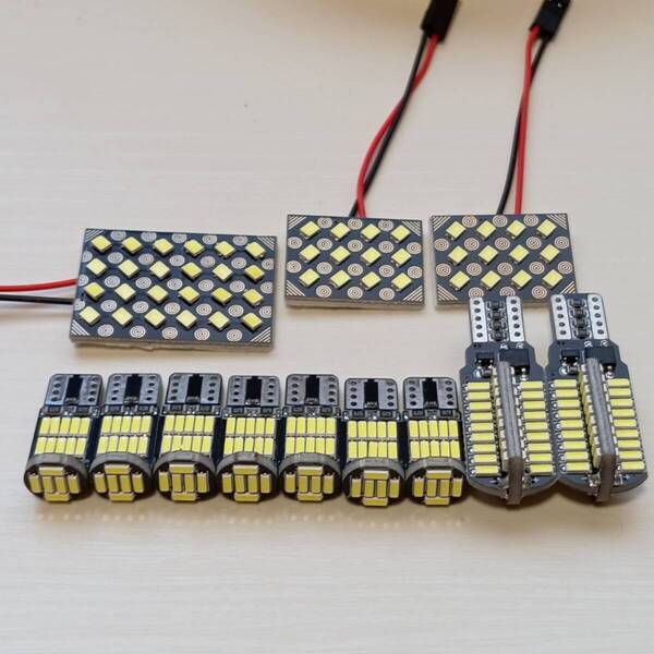 M900 ルーミー タンク トール ジャスティ 爆光! LED ルームランプ バックランプ ナンバー灯 12個セット ホワイト トヨタ /s24/s12/26/72