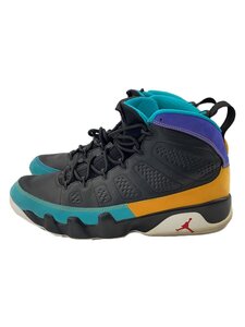NIKE◆AIR JORDAN 9 RETRO/エアジョーダンレトロ/ブラック/302370-065/29.5cm/BLK/