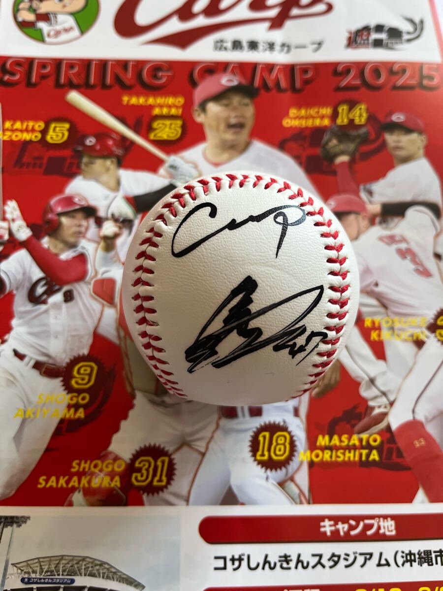 2025年最新】Yahoo!オークション -カープ 日南 サインの中古品