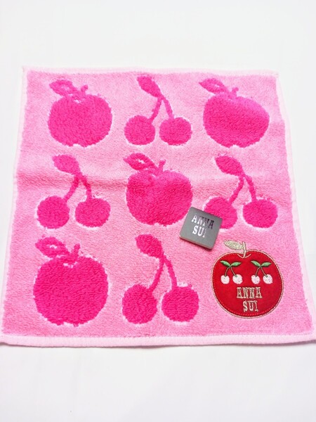 【新品タグ付き・美品】ANNA SUI アナスイ タオルハンカチ