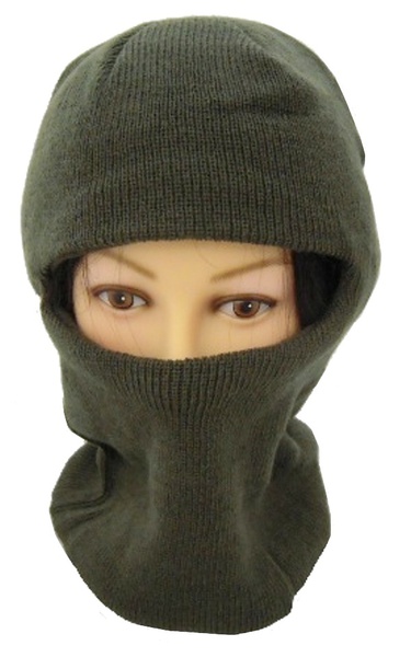 大特価 陸上自衛隊 OD 目出し帽 ニット帽 サバゲー アウトドア 防寒 フリーサイズ 帽子 陸自 バラクラバ スキー スノボ Y№236