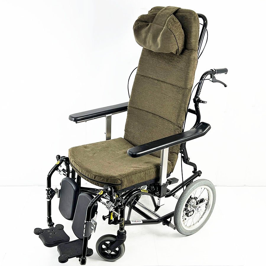 超売れ筋】介助用ティルト＆リクライニング車椅子スキット8