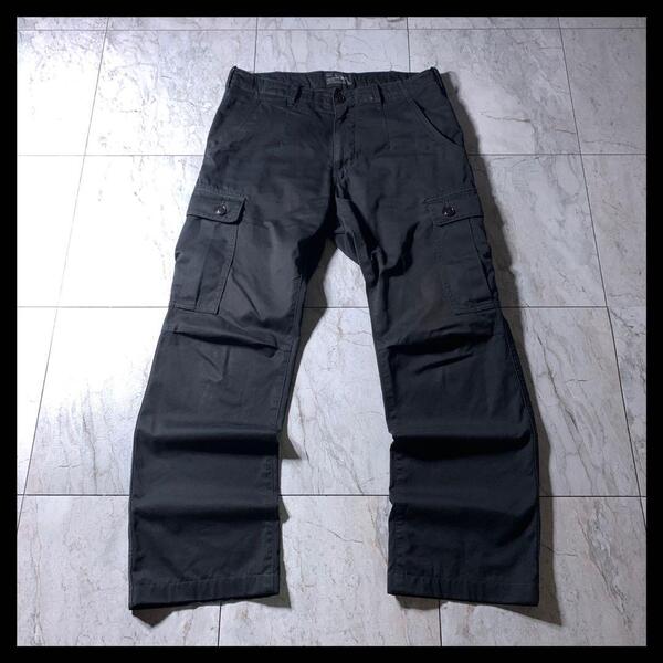 sage de cret サージュデクレ ガーメントダイ カーゴパンツ 黒 M