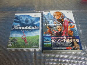 【未開封】Xenoblade ゼノブレイド(特典なし) - Wii 2010年 +【中古美品】Xenoblade 攻略本付き