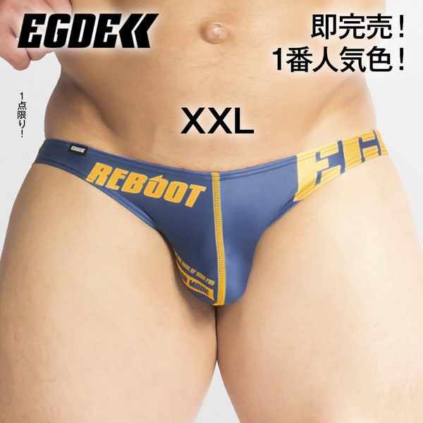 EGDE【貴重なXXL!新色!1番人気色!即完売!1点限り!】REBOOT REビキニ Navy ネイビー XXLサイズ