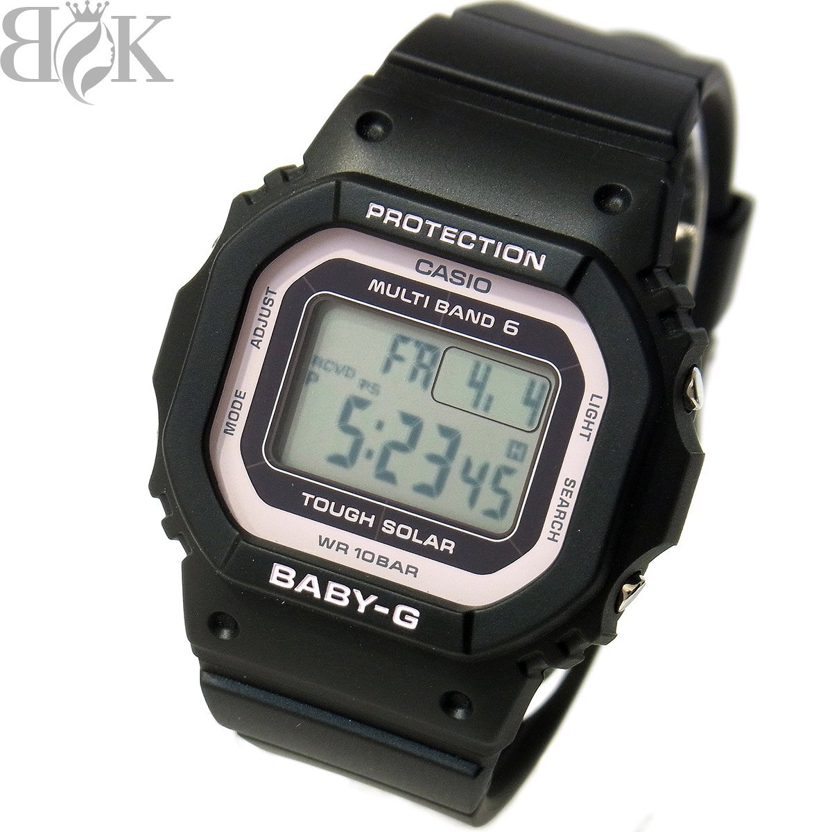 ���薢�g�p�i �J�V�I BABY-G BGD-5650�V���[�Y BGD-5650-1BJF ���f�B�[�X �r���v �f�W�^�� �^�t�\�[���[ �u���b�N �s���N ����i CASIO ��