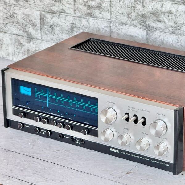 送料無料 YAMAHA「CR-700」'70年代ステレオレシーバー