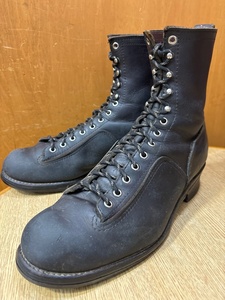 редкий 80s RED WING Red Wing 12C чай сердцевина Vintage принт перо ta Glo ga- ботинки линия man 919 2210 R70409