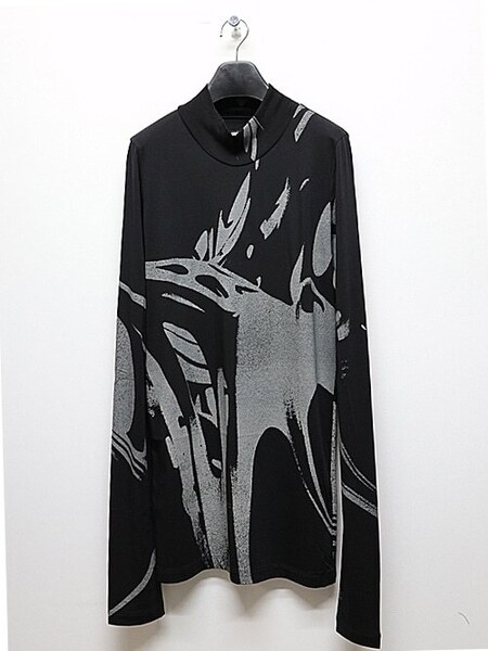 SALE30%OFF/JULIUS・ユリウス/COTTON/MODAL JERSEY CUT & SEWN4/BLACK・2