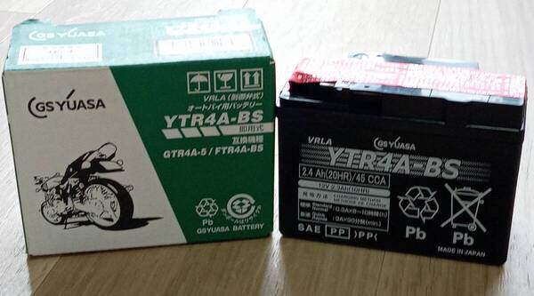 ★YTR4A-BS GS YUASA製 バッテリー 単品1個対応 (在庫多数在り)