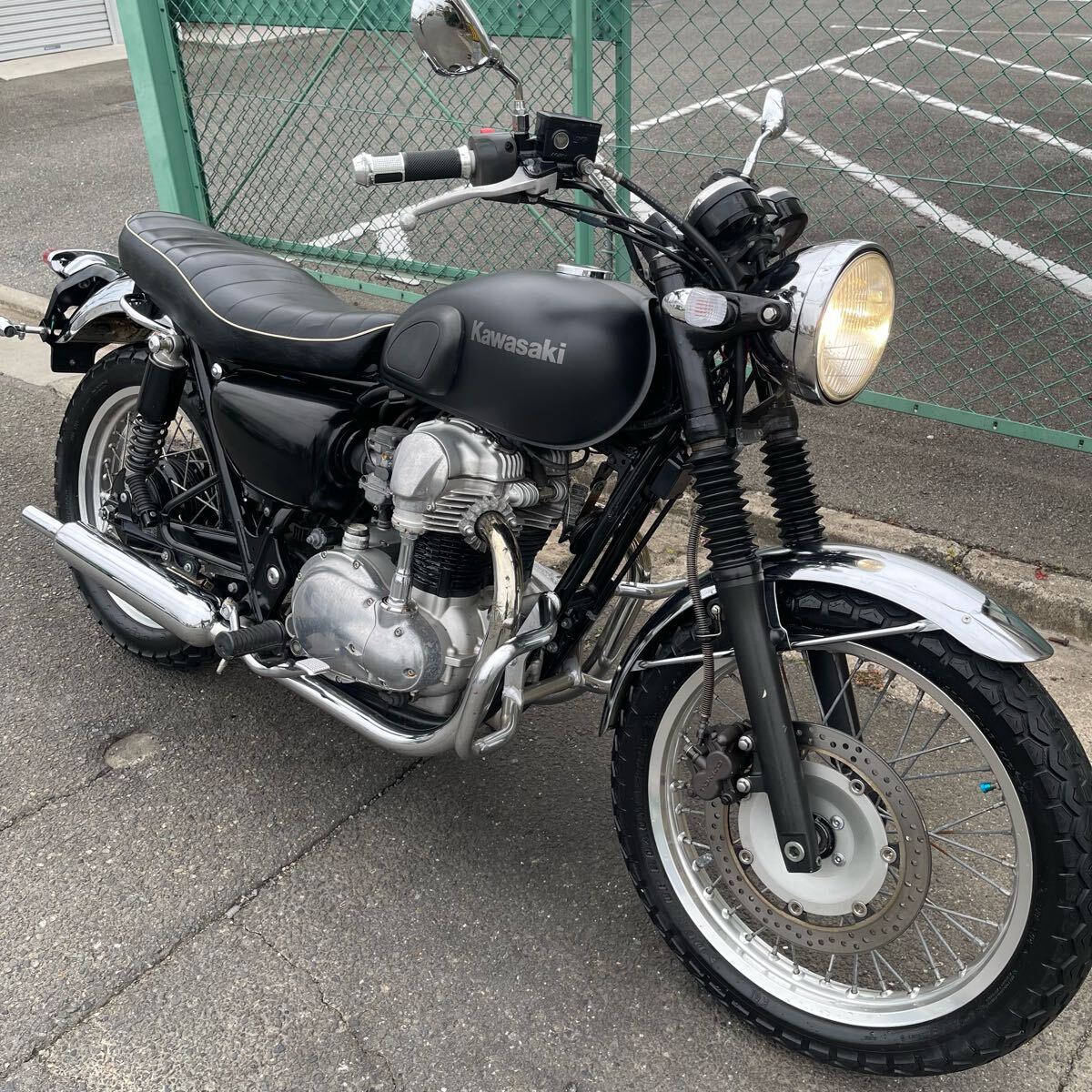 Yahoo!オークション -「カワサキw650エンジンガード」の落札相場