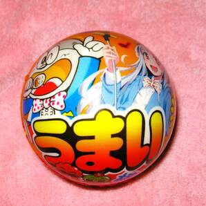 ②【ぷにぷに ボール うまい棒柄 1個】お風呂遊び 柔らかい 水に浮く 面白グッズ やおきん コレクション うまえもん うまみちゃん