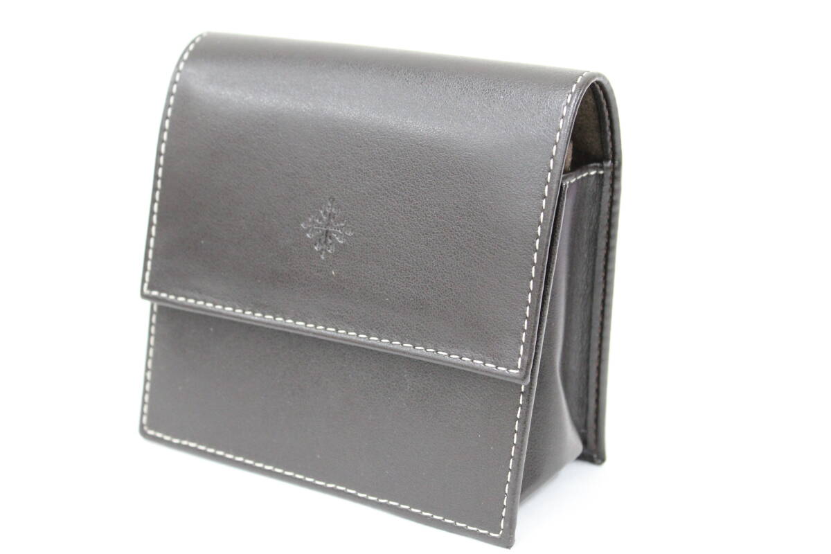 100% Authentic Patek Philippe Watch Travel Leather Case