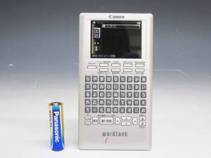 ◆(NS) Cannon キャノン 電子辞書 Word tank S500 カラー液晶 広辞苑 英和 和英 単語帳 事務 店舗用品 OA機器 動作確認済