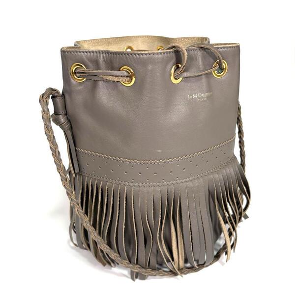 J&M DAVIDSON カーニバル ワンショルダー バッグ フリンジ レザー