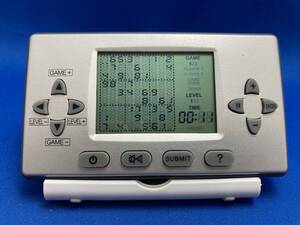 【動作品】ナンプレゲーム機 数独 ゲームウォッチ LCD 携帯ゲーム レトロ