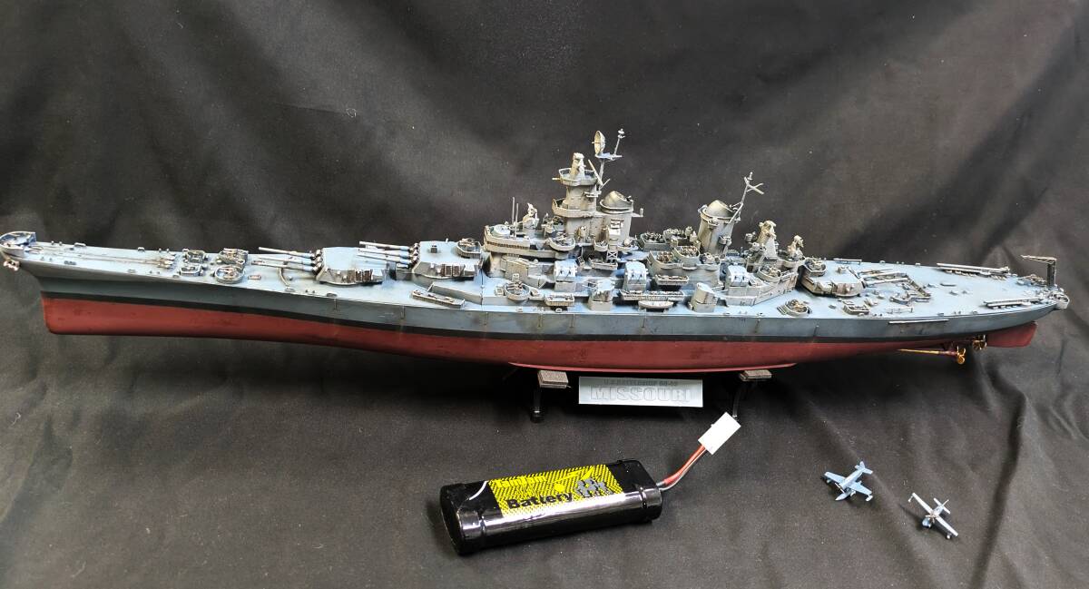 Amazon | ベリーファイア 1/350 アメリカ海軍 戦艦 BB-63