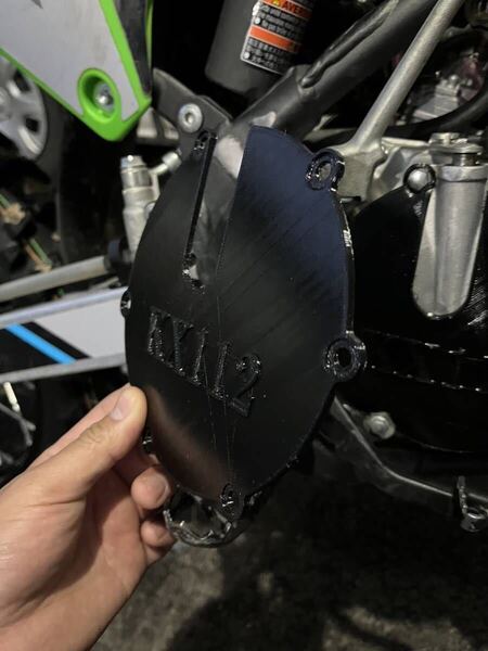 KX85 KX112 クラッチカバー 衝撃吸収材、 ブーツ傷防止