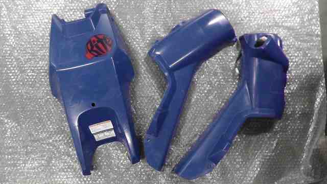 ホンダ バイト用 青色 カウル中古3点セット - パーツ