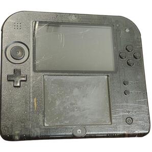 2DS ブラック 本体 うごくメモ帳付き 傷み等結構あり