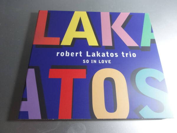 ROBERT LAKATOS TRIO ロバート・ラカトシュ・トリオ SO IN LOVE 国内盤 澤野工房