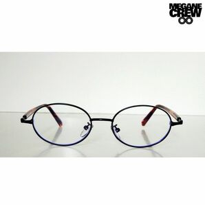 Oval Glow ブラック×べっ甲柄 オーバルメガネ 02
