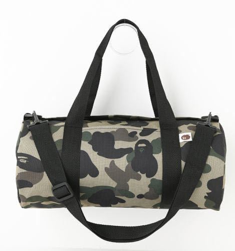 BAPE◆A BATHING APE/迷彩カモ◆ア ベイシング エイプ◆ドラムバッグ◆付録ノベルティ