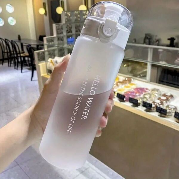 ウォーターボトル スポーツ プラスチック つや消し大容量 アウトドア 水筒
