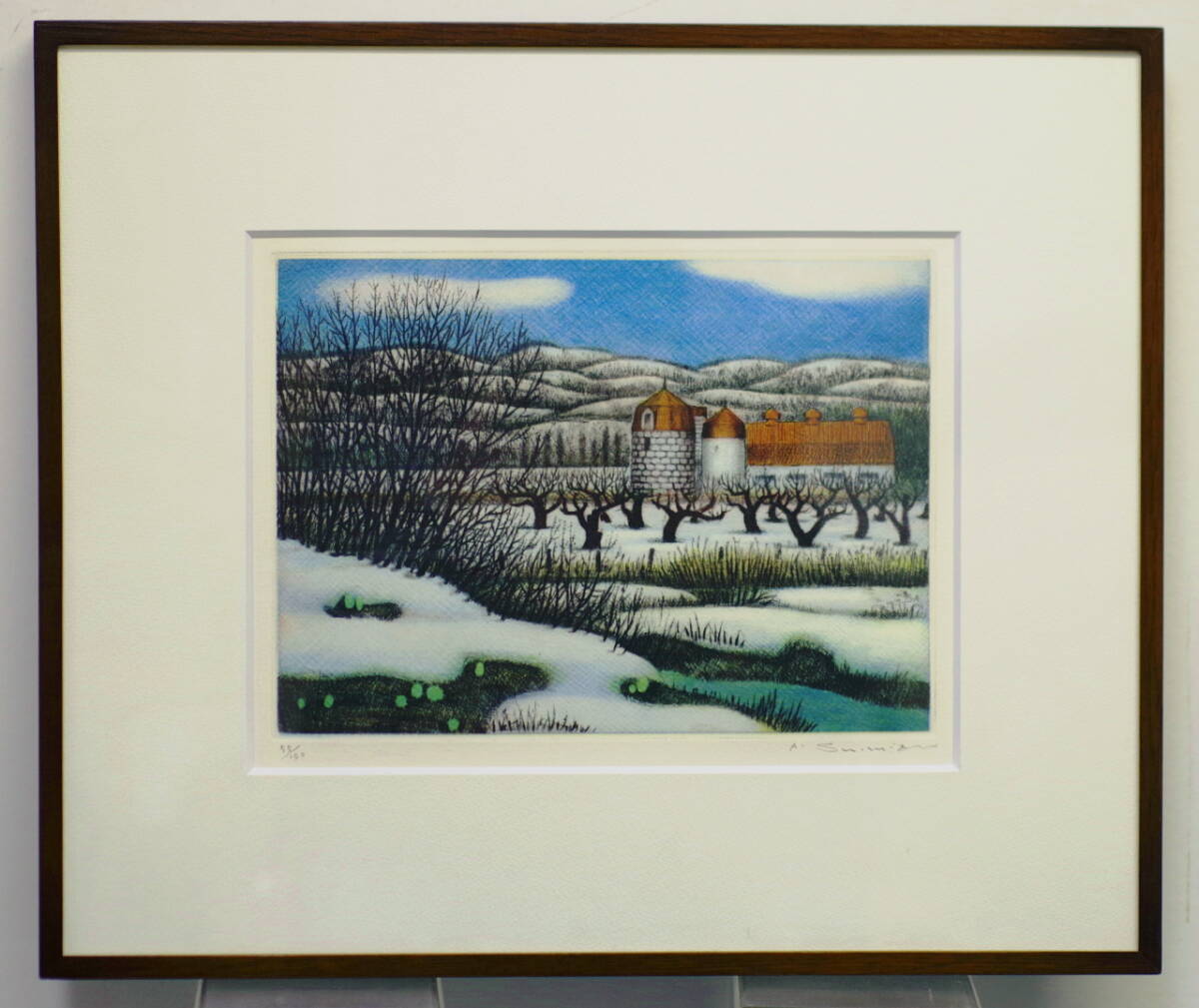 Yahoo!オークション -「清水敦」(銅版画、エッチング) (版画)の Yahoo!オークション -「清水敦」(銅版画、エッチング) (版画)の