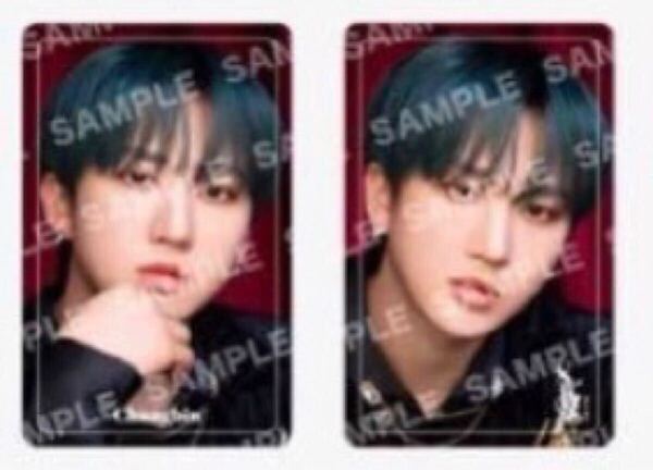 Stray Kids チャンビン スキズ ポップアップ フォトカード 両面 クリスマス straykids XMAS POPUP