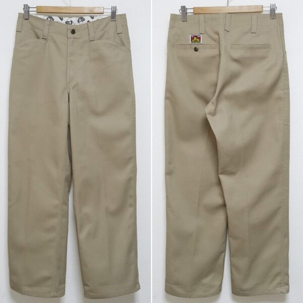 即決 00s W30 L31 ベンデイビス BEN DAVIS フリスコ ワークパンツ Work Pants カーキ USA