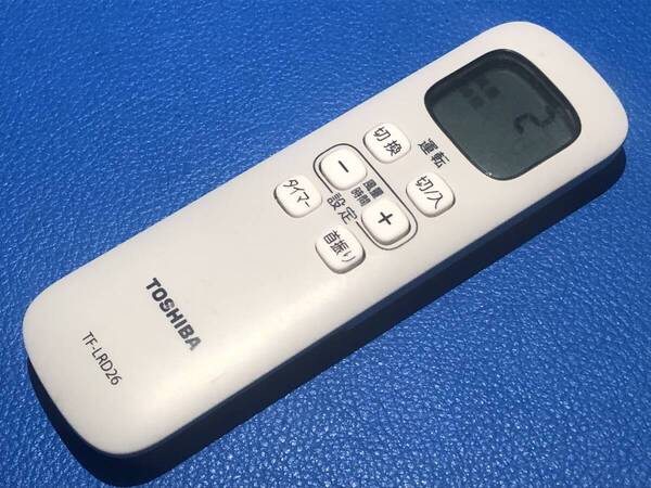 安心の保証有 スピード発送 TOSHIBA 東芝 扇風機 リモコン TF-LRD26 除菌 清掃済 送料無料 (管理No 20-121)