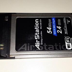 BUFFALO AirStation WLI-CB-G54S 54MbpsIEEE802.11g/b 2.4GHz 無線LANカード