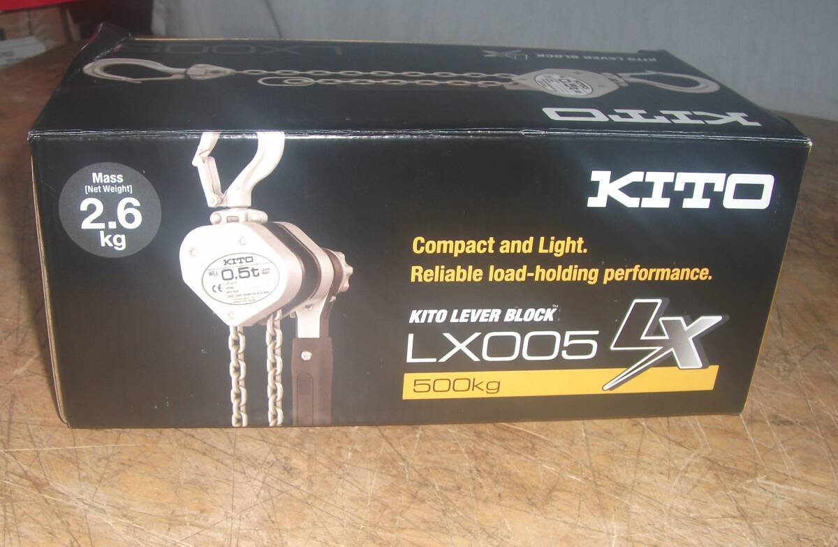 Yahoo!オークション -「kito キトー レバーブロック lx005 Yahoo!オークション -「kito キトー レバーブロック lx005
