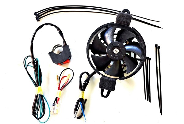 送料無料 KSR-Ⅱ ボルトオン電動ファン配線取り付けキット 林道 オフロード 作動2モード 車体側配線無加工で取付可 KSR-2 ksr2 ksr80